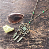 Green Dream Layering Necklace (28")