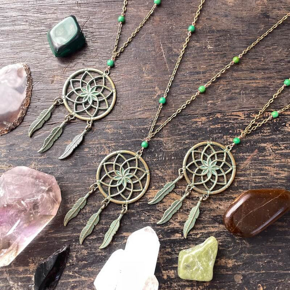 Green Dream Layering Necklace (28