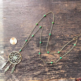 Green Dream Layering Necklace (28")