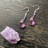 JBC Collection - Love & Lavender Teardrop Earrings