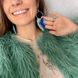Livie Hoop Earrings ~ Silver