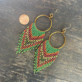 Talia Hoop Earrings ~ Copper