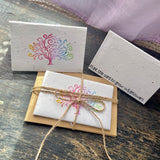Tree of Life Handmade Seed Paper Card
