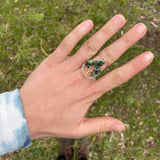 Emerald Tree of Life Ring