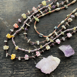 Necklaces from Mexico - Purple Collection
