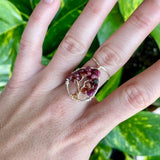Ruby Tree of Life Ring