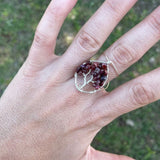 Ruby Tree of Life Ring