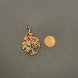 Rhyolite Tree of Life Pendant (Small Tree) ~ Copper