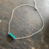 Turquoise (Dyed) Dainty Choker